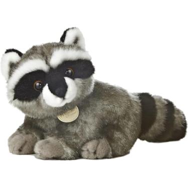 Imagem de Linda Pelúcia Raccoon Guaxinim Série Miyoni Da Aurora 25cms