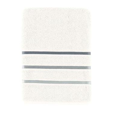 Imagem de Toalha de banho banhão Luiza 340 gm/² 90x150cm Teka Branco