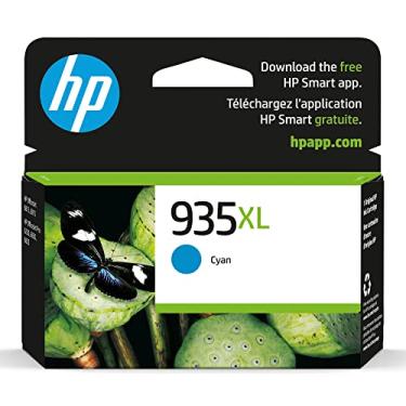 Imagem de HP Cartucho de tinta ciano 935XL de alto rendimento | Funciona com HP OfficeJet 6810; OfficeJet Pro 6230, série 6830 | C2P24AN