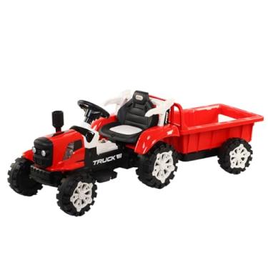 Imagem de Bang Toys Trator Elétrico com Caçamba 12v Recarregável Vermelho