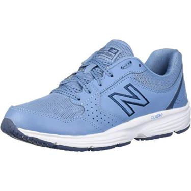 Imagem de New Balance 411 V1 feminino, Lynx Azul/Índigo Vintage, 5.5 Narrow