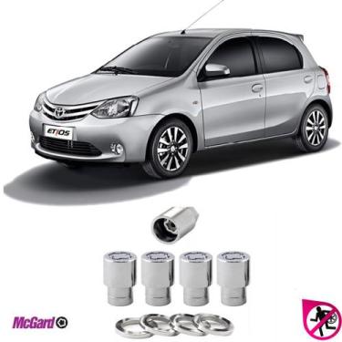 Imagem de Kit Parafuso Porca Antifurto Roda Toyota Etios Original - MCGARD