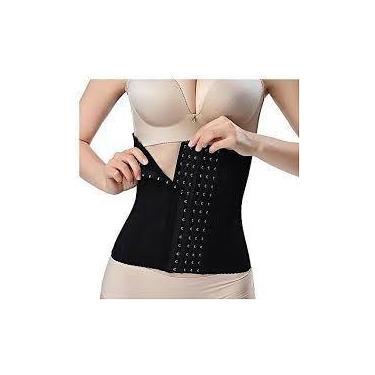 Imagem de Cinta Modeladora  Cinta Abdominal 7 Barbatanas De Aço 28cm - MATHEUS V