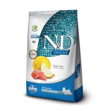 Imagem de Ração Seca ND Ocean Canine Salmão e Melão Adult Mini Breeds para Cães 