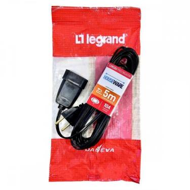 Imagem de Extensao Daneva Cordao Prolongador Paralelo 2 Polos 0,75Mm Preto - 5M 