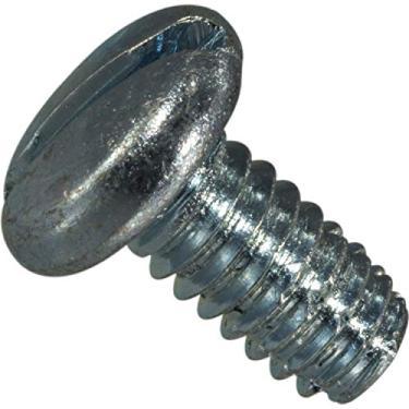 Imagem de Hard-to-Find Fastener 014973403553 Parafusos de chapa metálica de corte de rosca de fenda, 1/4-20 x 1/2, peça-12