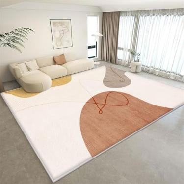 Imagem de HJZSZX Tapete pequeno, fresco e leve para sala de estar e cobertor de cama de quarto fácil de cuidar, FYR sem fiapos, 5.120 x 160 cm (3,9 x 5,25 pés)