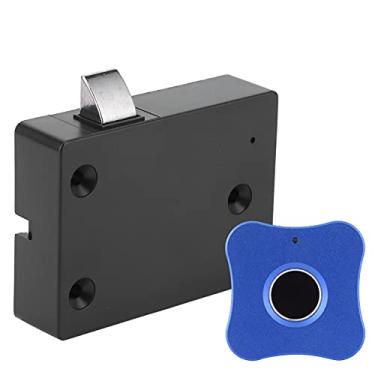 Imagem de Fechaduras de Porta Com Impressão Digital, Fechadura Com Impressão Digital Fechadura de Porta Com Impressão Digital Com Energia Móvel USB Externa Reconhecimento de Semicondutor