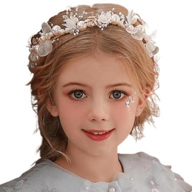Imagem de Tiara Head Band Daminha De Honra Infantil Casamento - Genérico, Branco