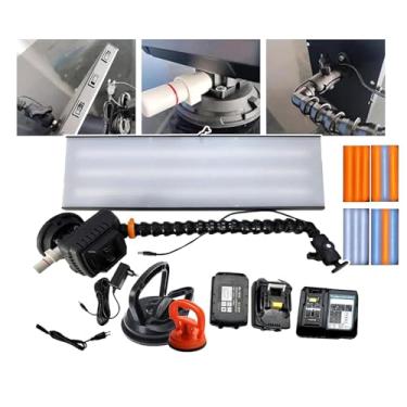 Imagem de CNAOHGHN Luz Pdr,6 Cores AjustáVeis,Ferramentas De Reparo De Amassados ​​Sem Pintura, Refletor De Mossas De Carro,Luz De Teste De Listras De Carroceria De AutomóVeis Com Bateria De LíTio