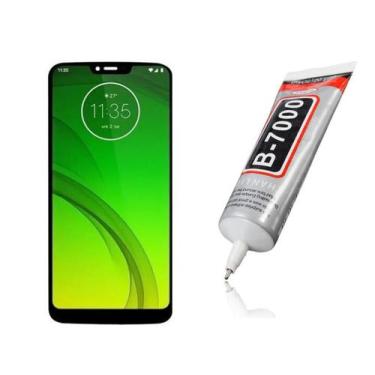 Imagem de Tela Display Lcd Touch Para Moto G7 power + Cola 100ml - inova
