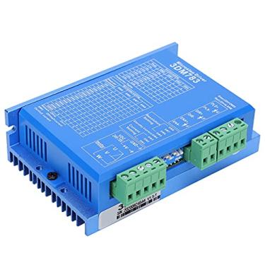 Imagem de Driver de Motor de Passo Trifásico 3DM783 Módulo de Placa Controladora Ferramenta de Motor Industrial DC 24-60V, Unidades e Revestimento de Liga de Alumínio, Indicador LED,