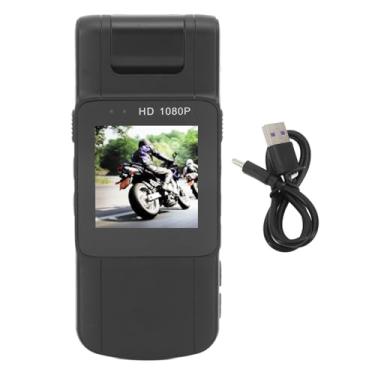 Imagem de Câmera vestível, câmera de bolso com clipe traseiro grande angular 1080P, câmera usada no corpo para aplicação da lei, guardas de segurança, uso pessoal