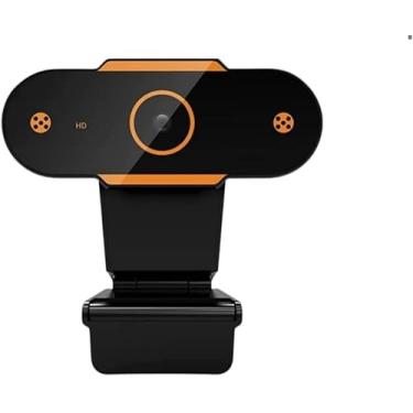Imagem de Webcam com Microfone embutido, câmera de vídeo HD 1080p para computadores, PC, laptop, desktop, USB Plug and Play, estudo de conferências, reuniões, chamadas de vídeo, transmissão ao vivo