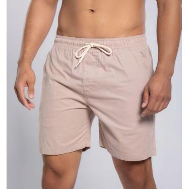 Imagem de Bermuda Masculina Mauricinho Sarja Casual - Tootexas, Bege, M