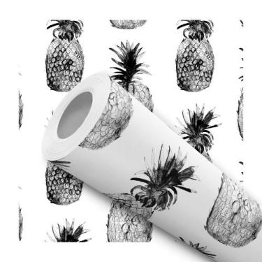 Imagem de Papel de Parede Adesivo Planetas Galáxia Estrelas Colorido Fundo Cinza