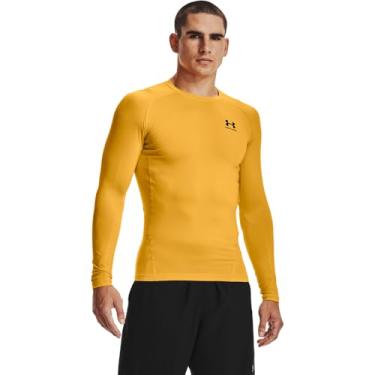 Imagem de Under Armour Camiseta masculina de compressão HeatGear de manga comprida