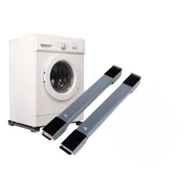 Imagem de Suporte de Geladeira/Maquina de Lavar e Fogão Inox Com Rodinhas Grande(Suporte pequena 200kg)