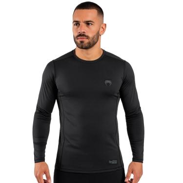 Imagem de Camiseta Masculina Manga Longa Drygear Venum Basic Dark-Masculino