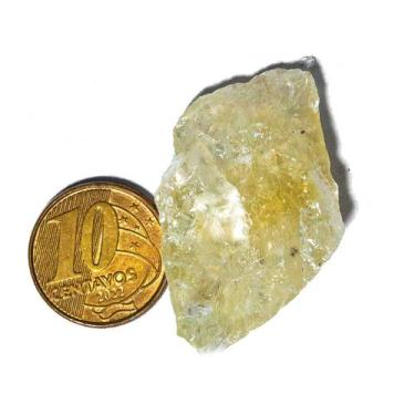 Imagem de Prasiolita Verde Bruto Pedra Natural 3 a 5cm 15g Classe B - Cristaisde