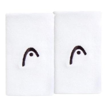 Imagem de Munhequeira Par Head Wristband Testeira 2 Unidades, Branco, 5