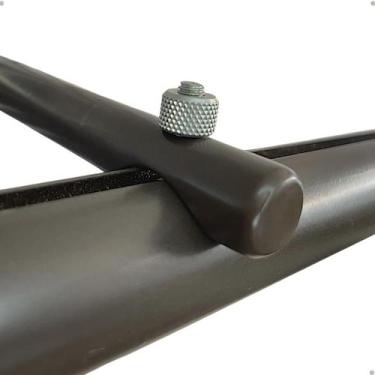 Imagem de Suporte Varão Suiço Wave Palito 19 E 28mm Alumínio Fita deslizante Sui