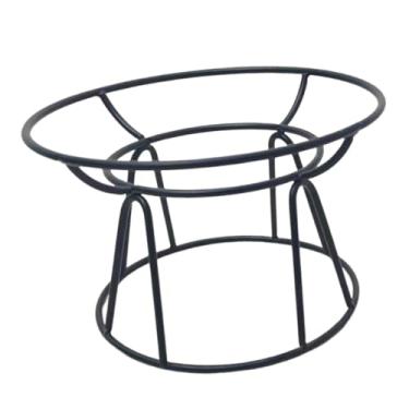 Imagem de Ｂｅｓｇａ Suporte para tigela de gato, suporte para tigela de comida e água para cães, estável para gatos e cães pequenos, de metal