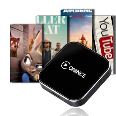 Imagem de Magic Box 2025 – Assista a vídeos na tela do carro, Netflix, YouTube, Disney+, Prime Video, Wireless CarPlay e adaptador automotivo Android, para carros CarPlay com fio OEM