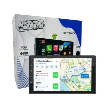 Imagem de Smart Midia Slim 7" Pol QLED - Full Touch Android 4+64GB Potência 4x60