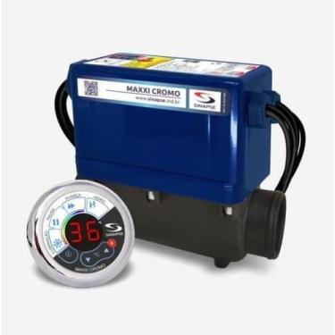Imagem de Aquecedor e Iluminação p/ Banheira e Spa Sinapse Maxxi Cromo 5000W, 3 