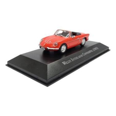 Imagem de Miniatura Willys Interlagos Conversível 1963 Vermelho 1:43 - Planeta D
