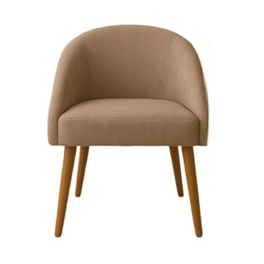 Imagem de Cadeira de Jantar Lua Moderna, Penteadeira, Salão, Recepção(Cappuccino)