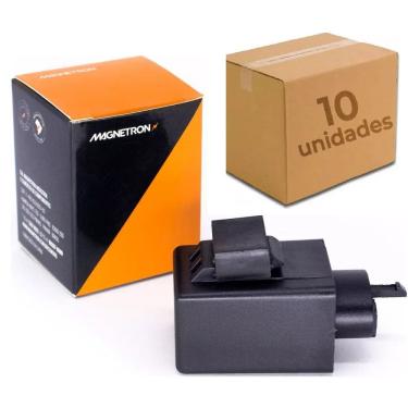 Imagem de RELE PISCA HONDA CG TITAN 1992 ATE 2004 3P ELETRONIC MAGNETRON venda em lote KIT 10 UNIDADES