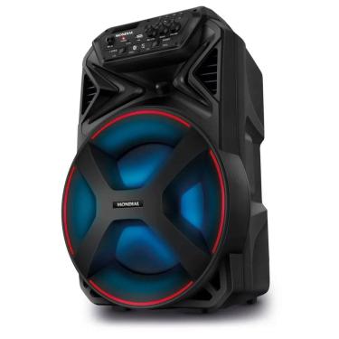 Imagem de Caixa Amplificada de Som Connect Party Plus Bivolt Potência 250w Recarregável Mondial