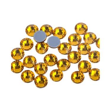 Imagem de Strass Termocolante DMC Cor Verde Vulcão Hot Fix Cristal Para Costura 