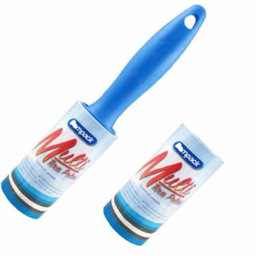 Imagem de Multi Tira Pelos Rolo 50 Adesivos Bompack C 1 Refil Extra - VendasShop