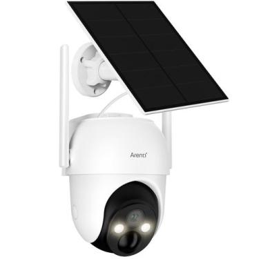 Imagem de Câmeras de segurança ARENTI Solar Wireless 2K 360 WiFi 2-Way Talk