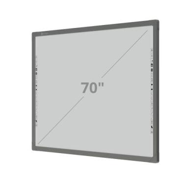 Imagem de Lousa Digital Interativa Unionboard 70 Com Multitoque, Cinza