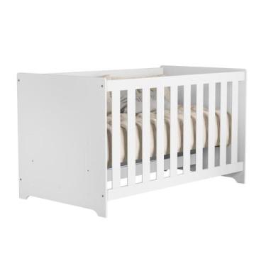 Imagem de Berço Loft 2 em 1 Berço ou Sofá Cama Com 3 Ajustes de Altura 100% MDF 