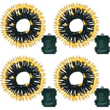 Imagem de Mini luzes de corda de Natal DealBeta 4PACK 50 LED 5m