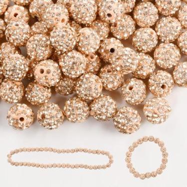 Imagem de Miçangas de argila de strass, 10 mm, 200 unidades para criar KESOCORAY