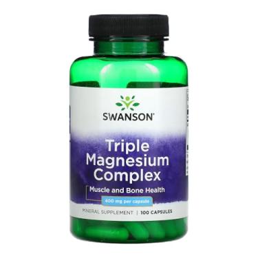 Imagem de QCYDOBRASIL Complexo Triplo de Magnésio 400mg Triple Magnesium Complex 100 Capsulas Importado