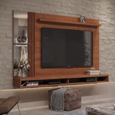 Imagem de Painel Ripado 55 Polegadas Suspenso Com Espelho Sarabi - - VIANOSSA MÓ