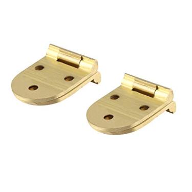 Imagem de YOUTHINK Dobradiça Superior Dobrável, Mini Dobradiças Resistentes de Liga de Zinco para Móveis, Autoportantes de 180 Graus para Mesas e Armários