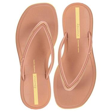 Imagem de Chinelo feminino glow ipanema 27398, Salmão, 35
