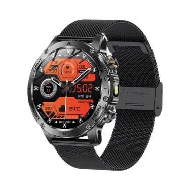 Imagem de Relógio Inteligente Masculino Com GPS AMOLED De 1000mAh, À Prova d'Águ