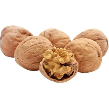 Imagem de Nozes com Casca Chilena Safra Nova 1kg