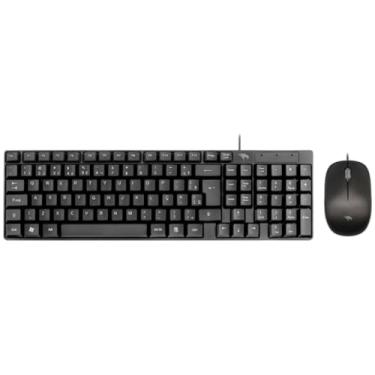 Imagem de Kit Teclado e Mouse com Fio Focus Elevate - VO102 Preto
