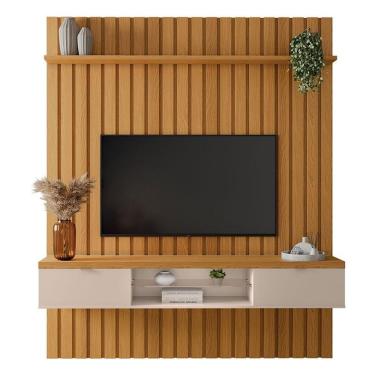 Imagem de Painel Ripado You Illusion 1.8 Cinamomo Off White - Hb Móveis