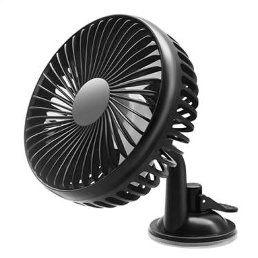 Imagem de Mini Ventilador Portátil De Carregamento Usb Veicular 5v Com Ventosa pára-brisa e escritório